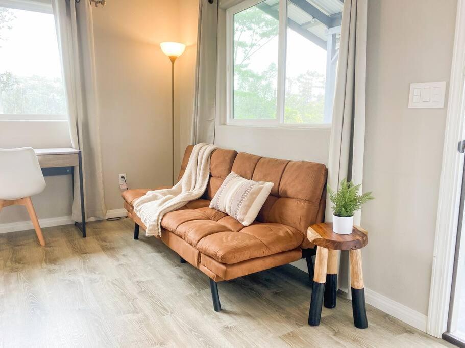 Hibiscus Hale, Full Kitchen, King Bed, Parking Apartment Keaau Luaran gambar